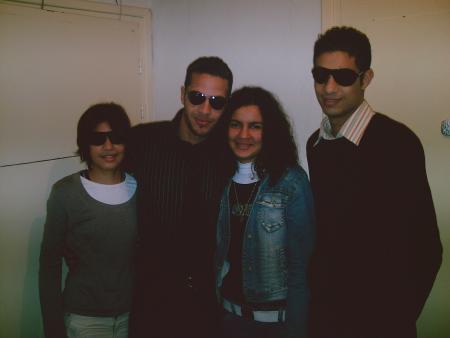 rabab , moi , sina et majd