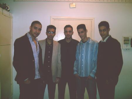 zak , mehdi , moi , amin et majd