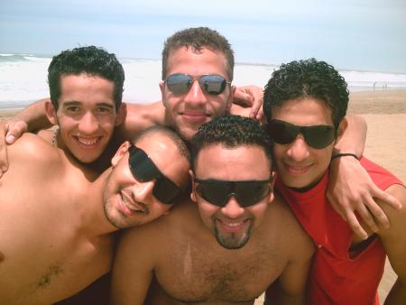 riad ,moi ,majd , zak et josef